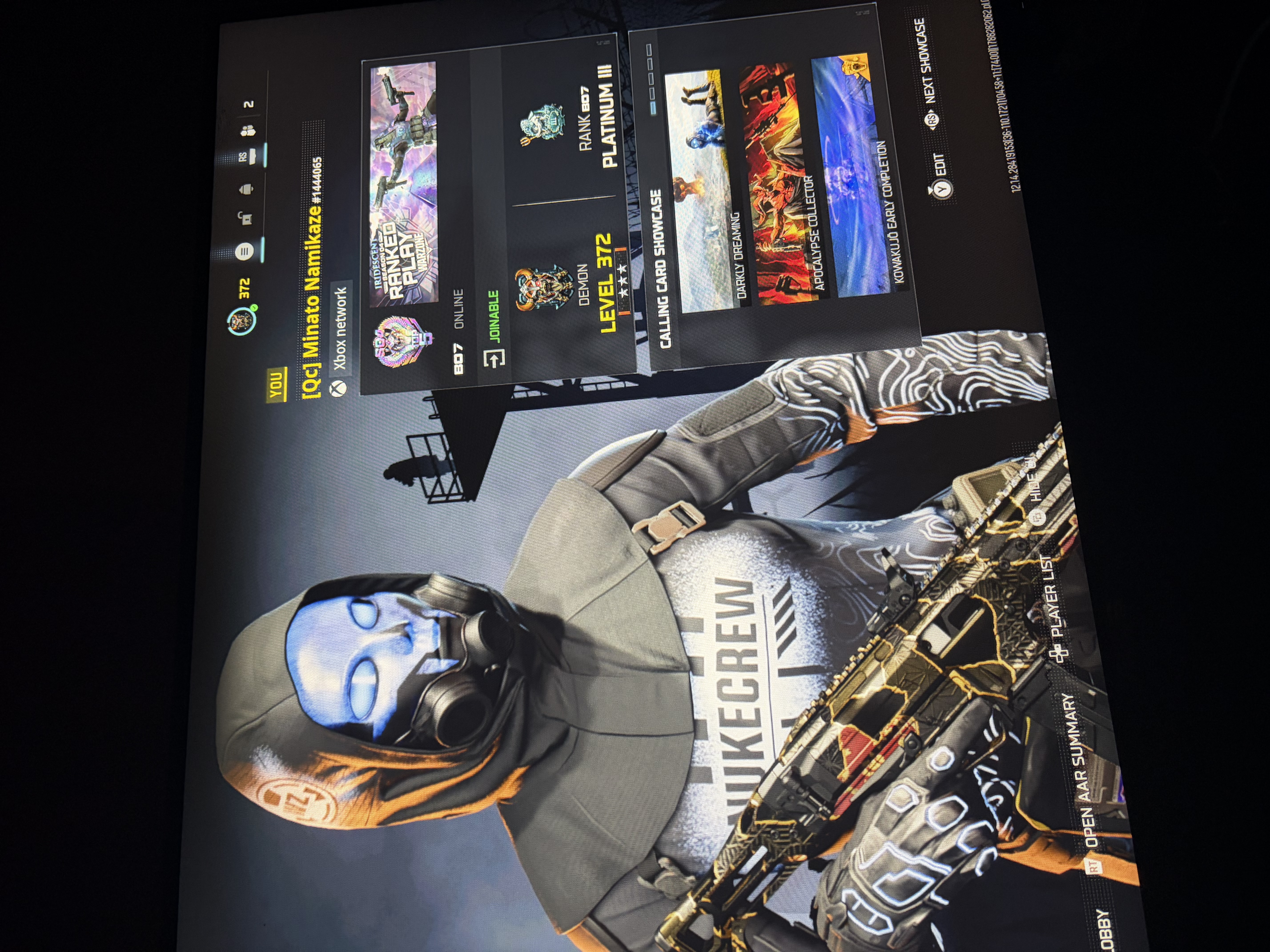 Master prestige account/ MW4 game bought 2