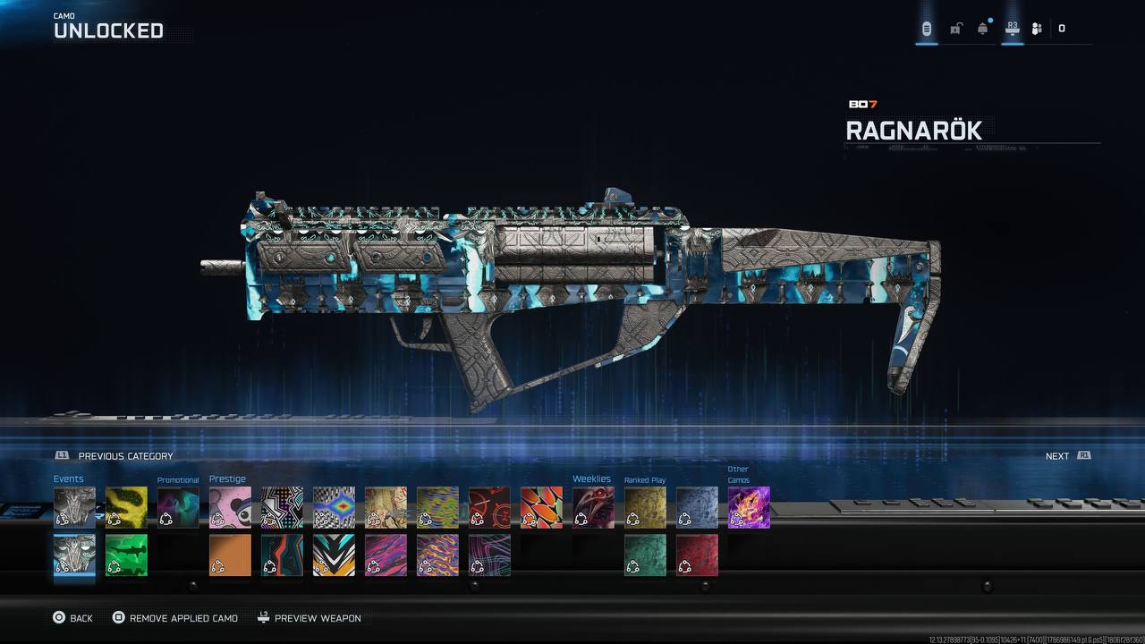 3 camo mastery+battlepass 5